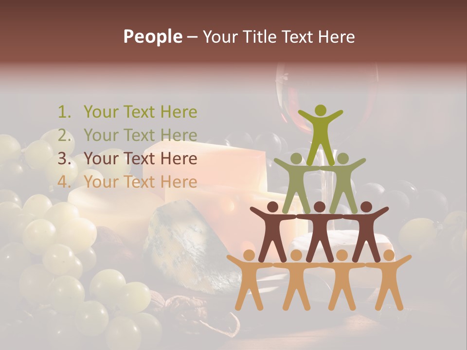 Appetizer Plate Meal PowerPoint Template