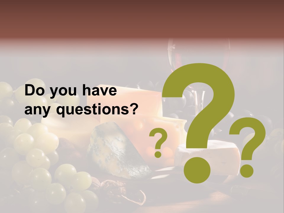 Appetizer Plate Meal PowerPoint Template