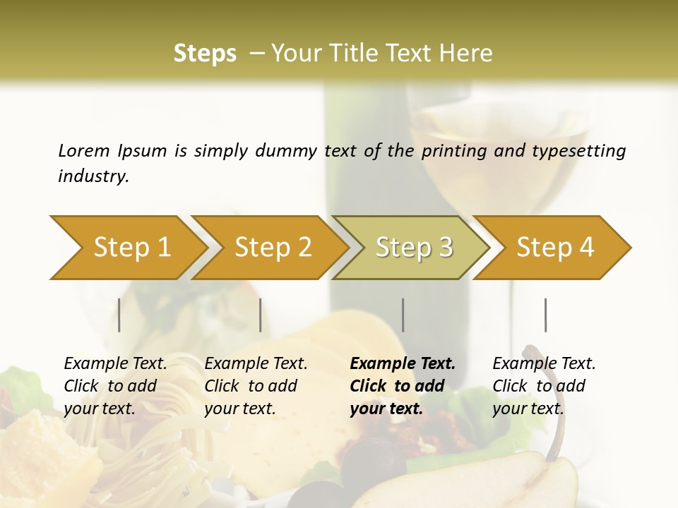 Cheese Picnic Italian PowerPoint Template