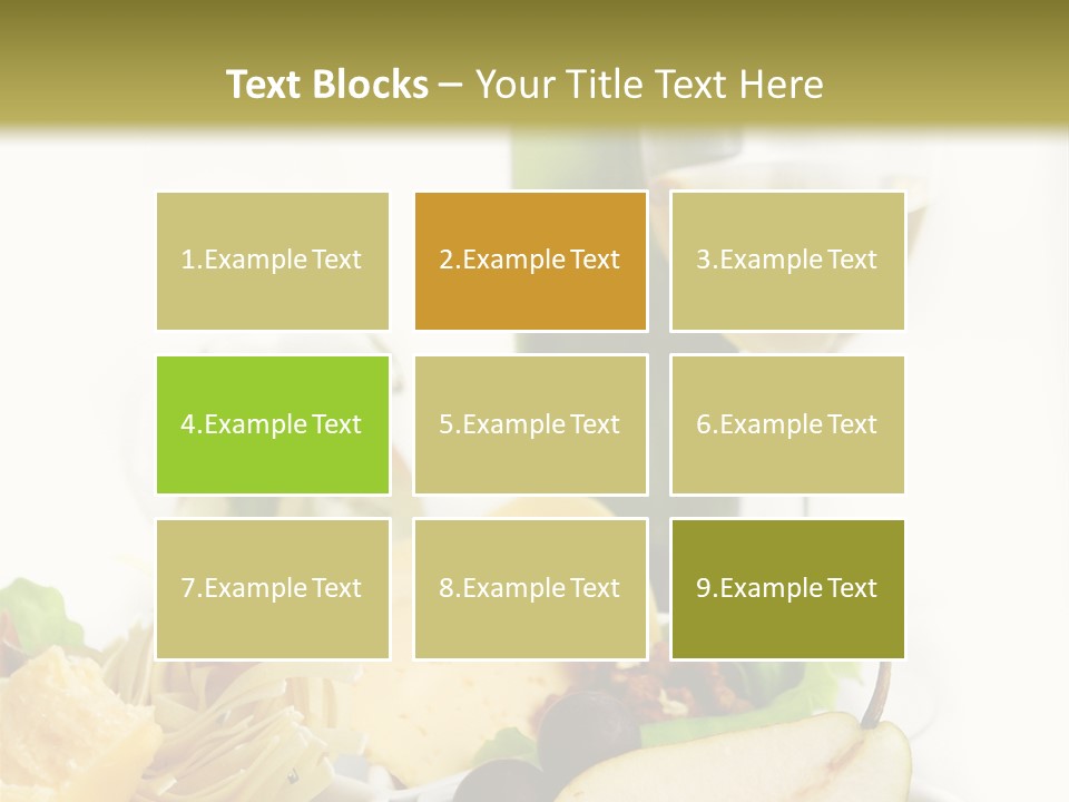 Cheese Picnic Italian PowerPoint Template