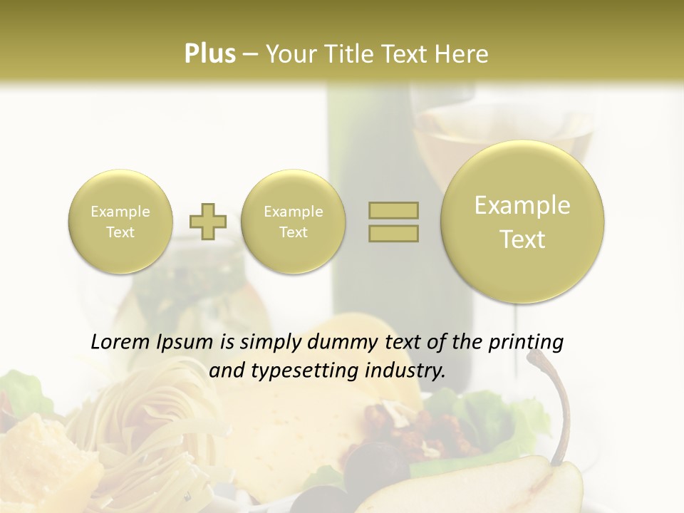 Cheese Picnic Italian PowerPoint Template