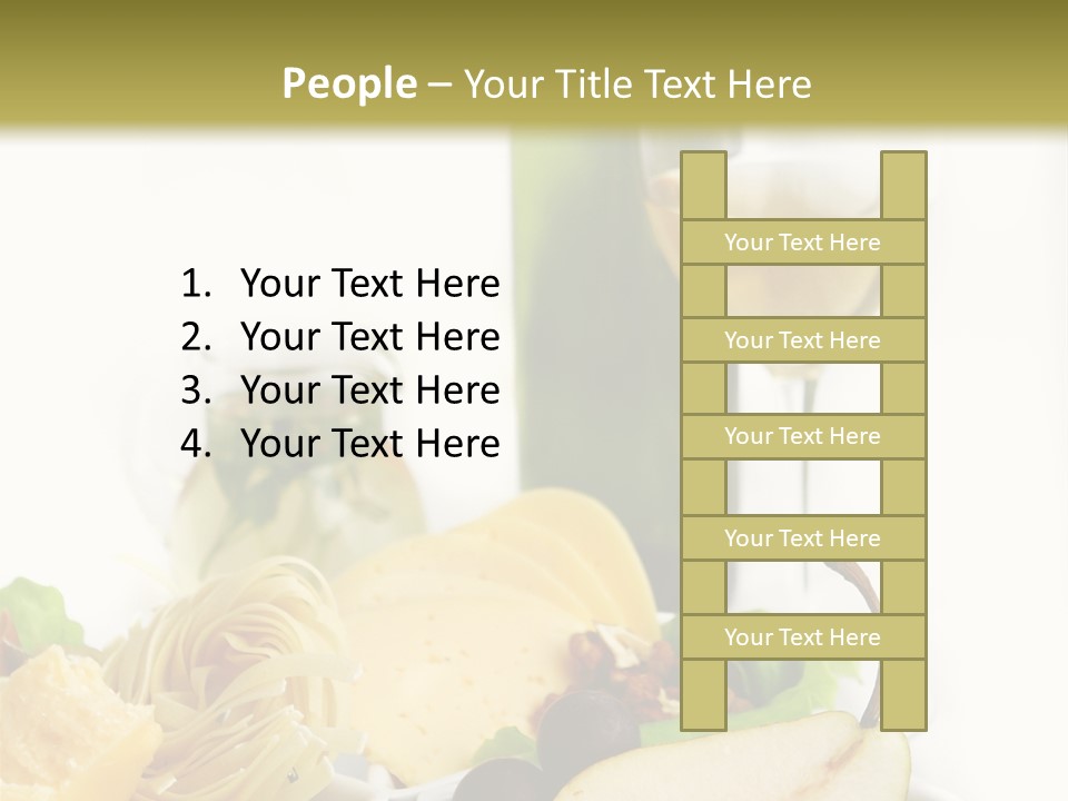 Cheese Picnic Italian PowerPoint Template