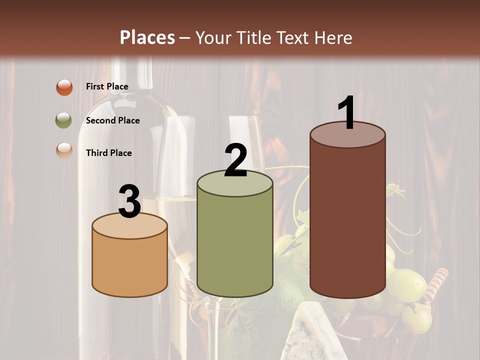 Celebration Blue Cheese Cross Section PowerPoint Template