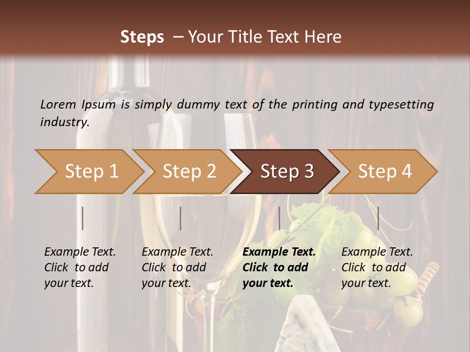 Celebration Blue Cheese Cross Section PowerPoint Template