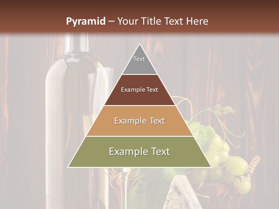 Celebration Blue Cheese Cross Section PowerPoint Template