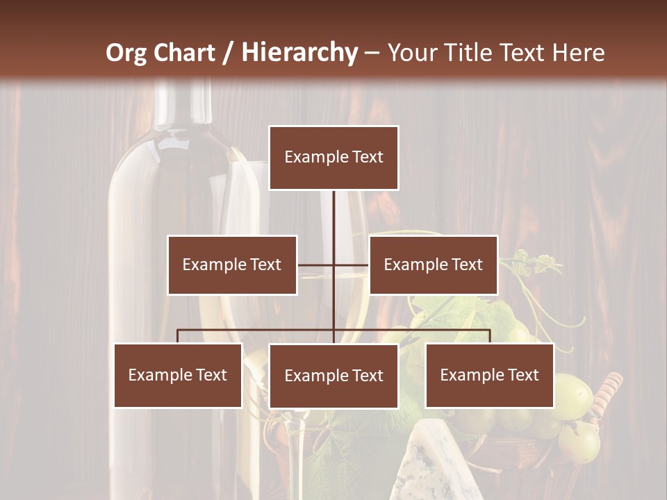 Celebration Blue Cheese Cross Section PowerPoint Template