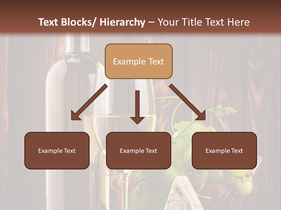 Celebration Blue Cheese Cross Section PowerPoint Template
