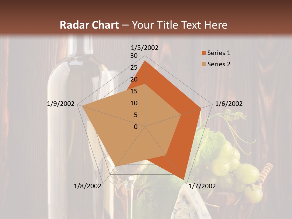 Celebration Blue Cheese Cross Section PowerPoint Template