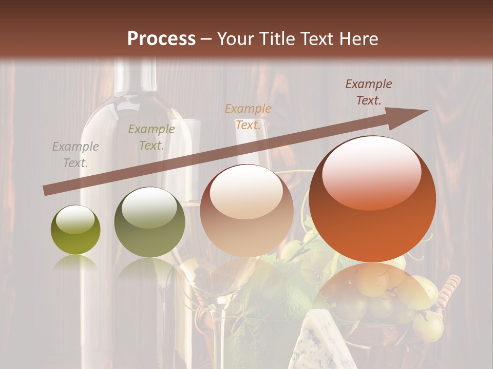 Celebration Blue Cheese Cross Section PowerPoint Template