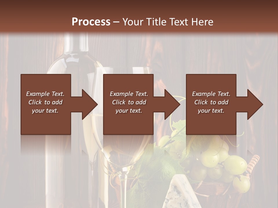 Celebration Blue Cheese Cross Section PowerPoint Template