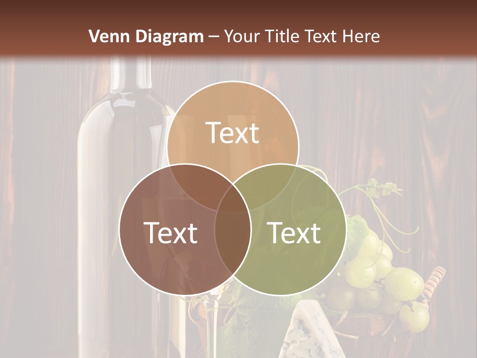 Celebration Blue Cheese Cross Section PowerPoint Template