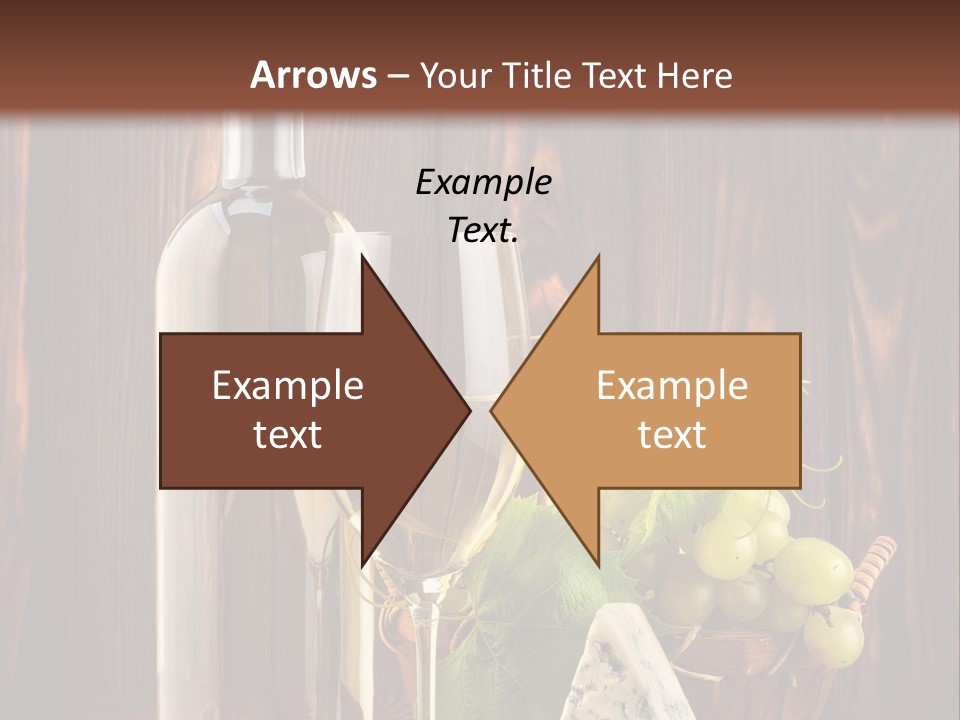 Celebration Blue Cheese Cross Section PowerPoint Template