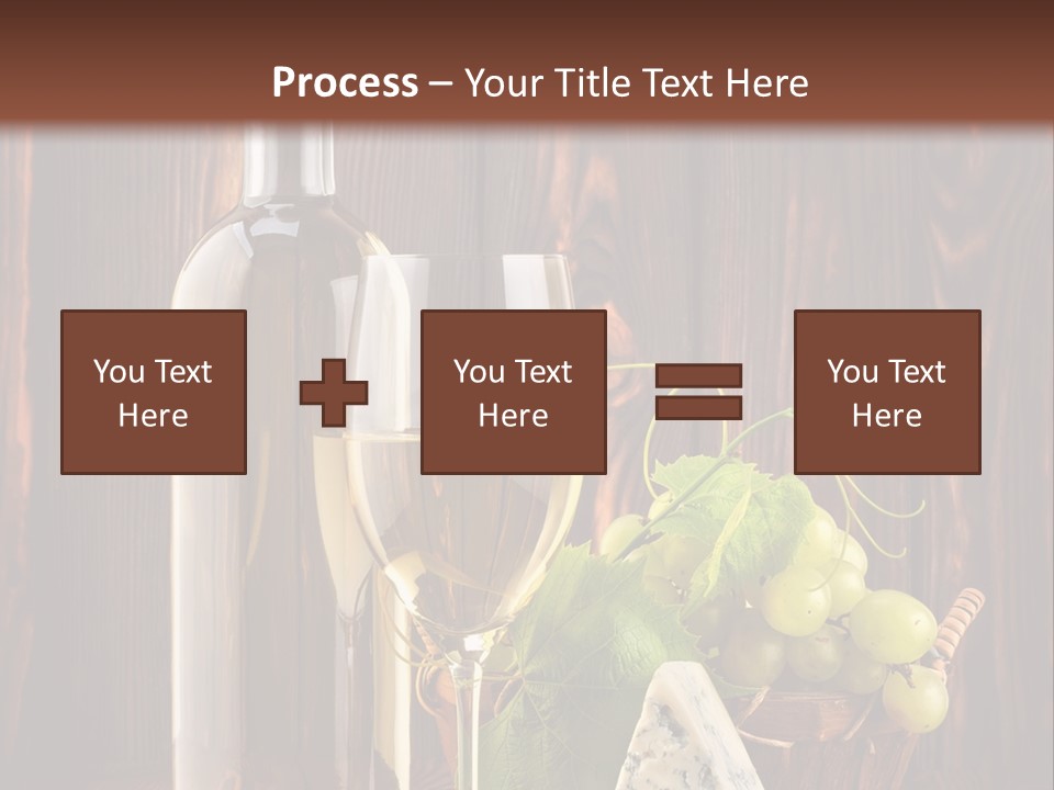Celebration Blue Cheese Cross Section PowerPoint Template