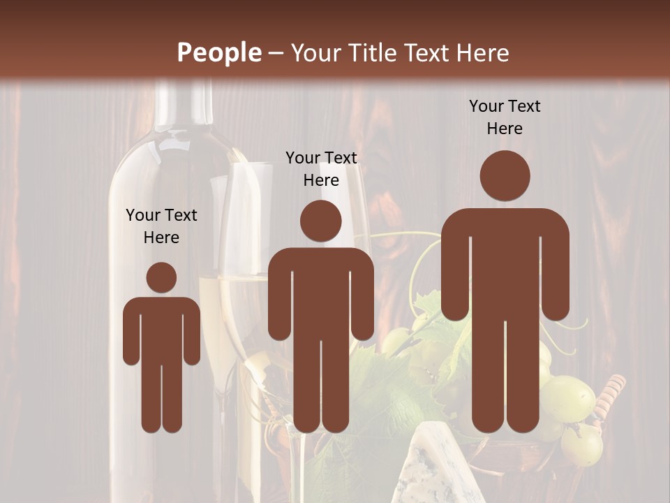 Celebration Blue Cheese Cross Section PowerPoint Template