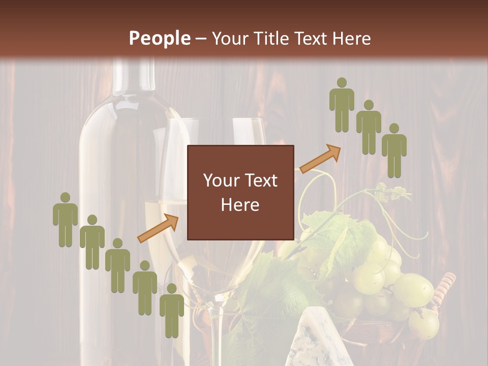 Celebration Blue Cheese Cross Section PowerPoint Template