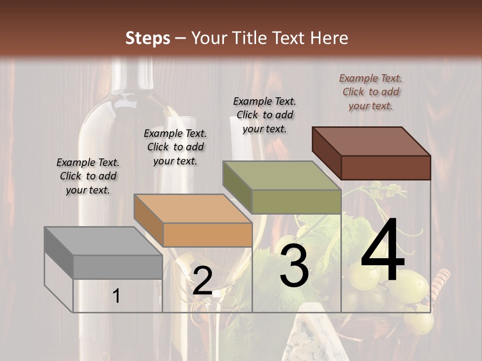 Celebration Blue Cheese Cross Section PowerPoint Template