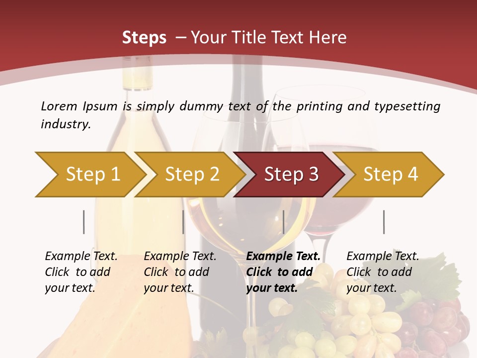Cheese Leaves Snack PowerPoint Template