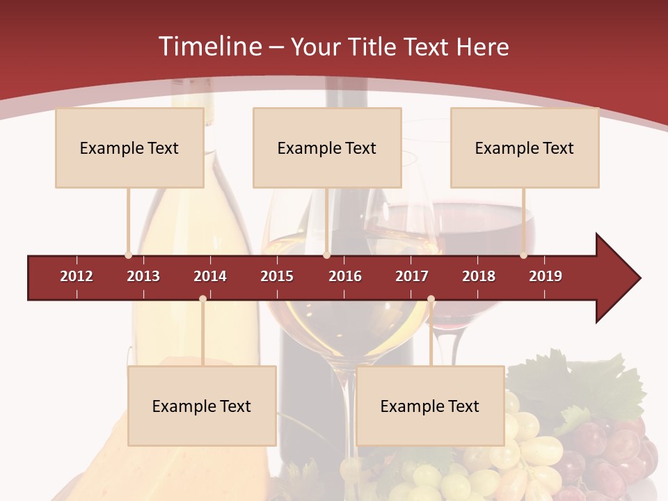 Cheese Leaves Snack PowerPoint Template