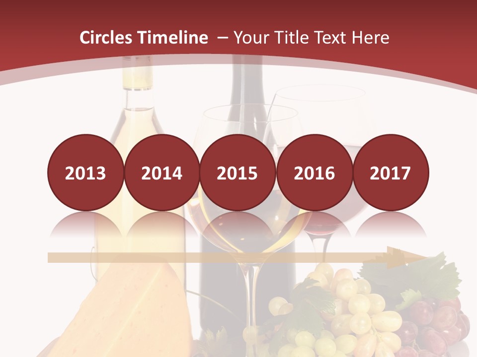 Cheese Leaves Snack PowerPoint Template