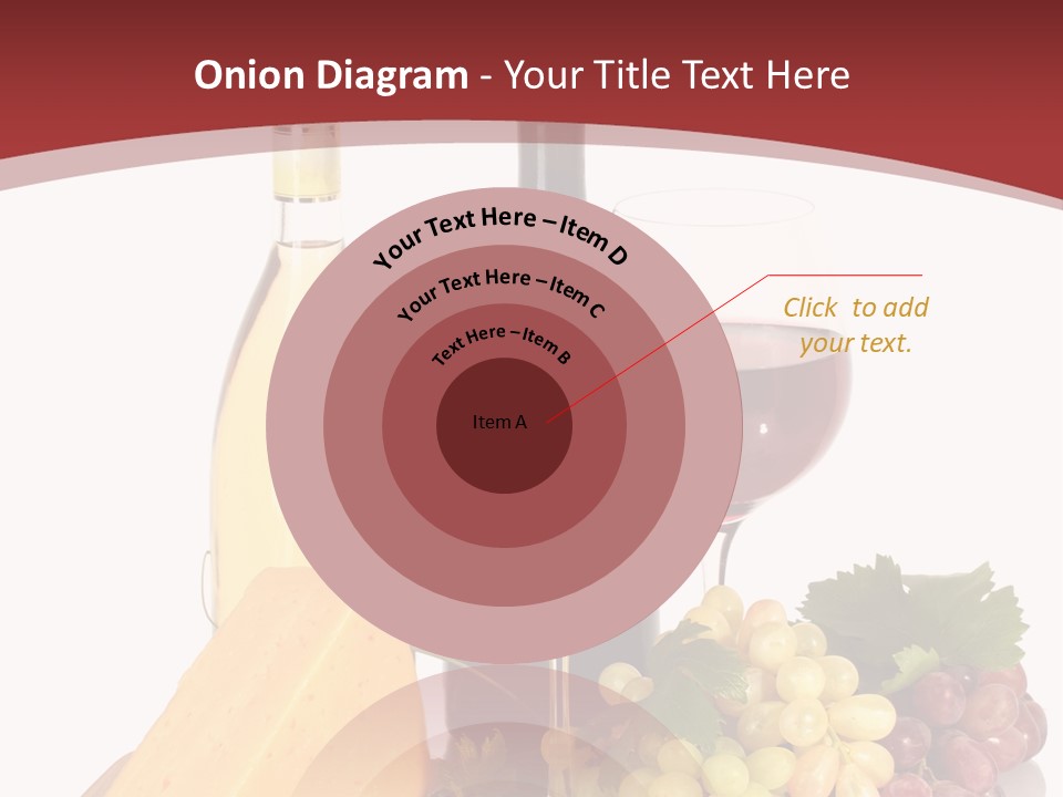Cheese Leaves Snack PowerPoint Template