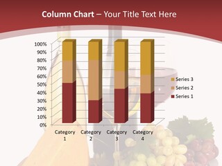 Cheese Leaves Snack PowerPoint Template