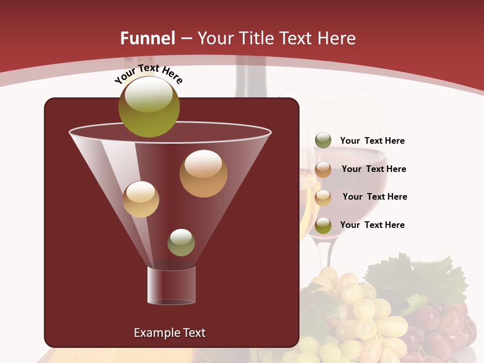 Cheese Leaves Snack PowerPoint Template