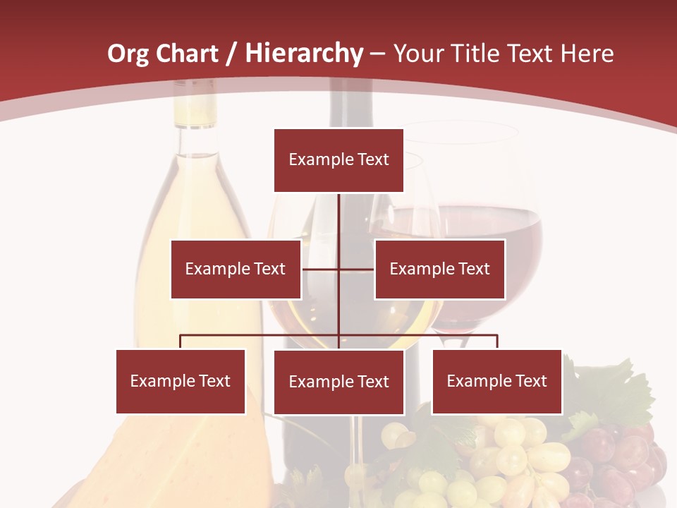 Cheese Leaves Snack PowerPoint Template