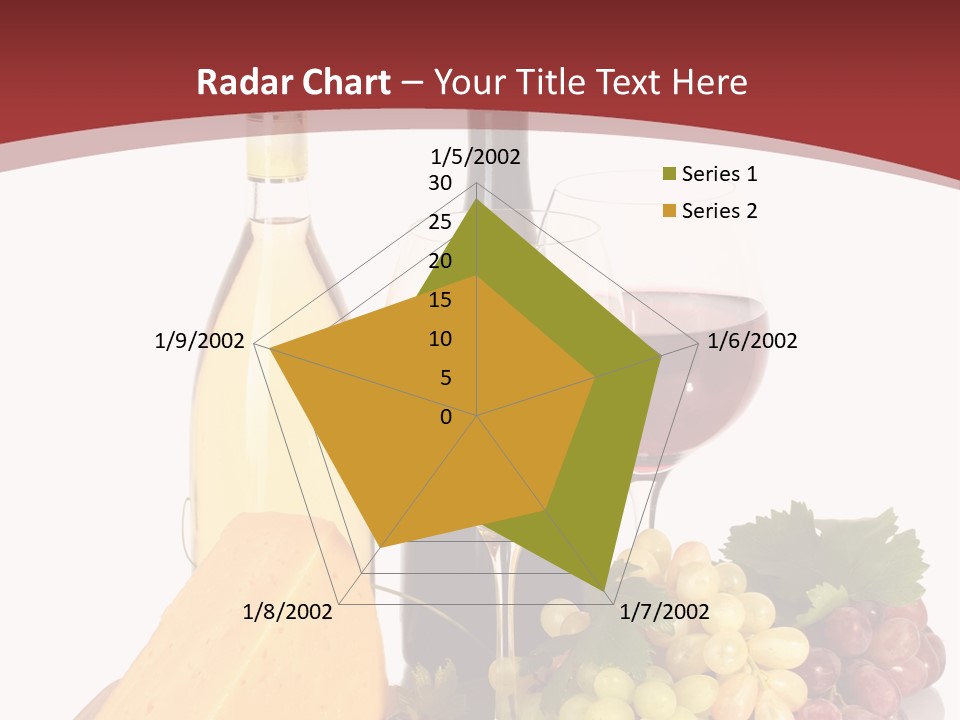 Cheese Leaves Snack PowerPoint Template