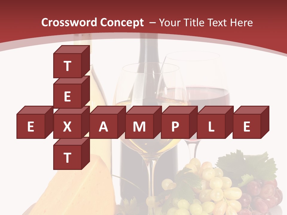 Cheese Leaves Snack PowerPoint Template