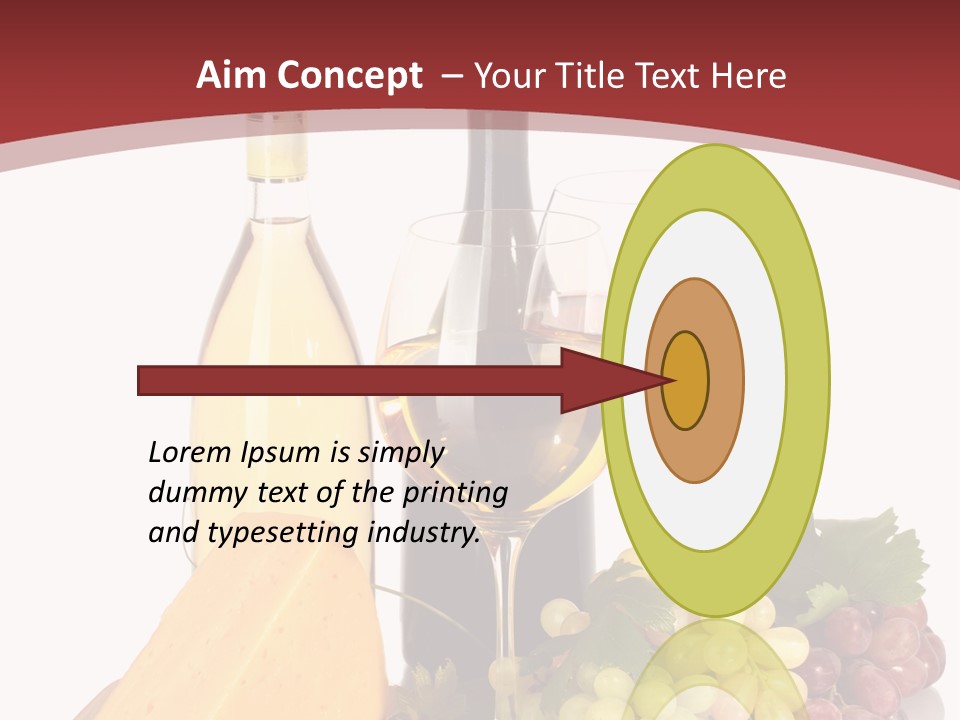 Cheese Leaves Snack PowerPoint Template