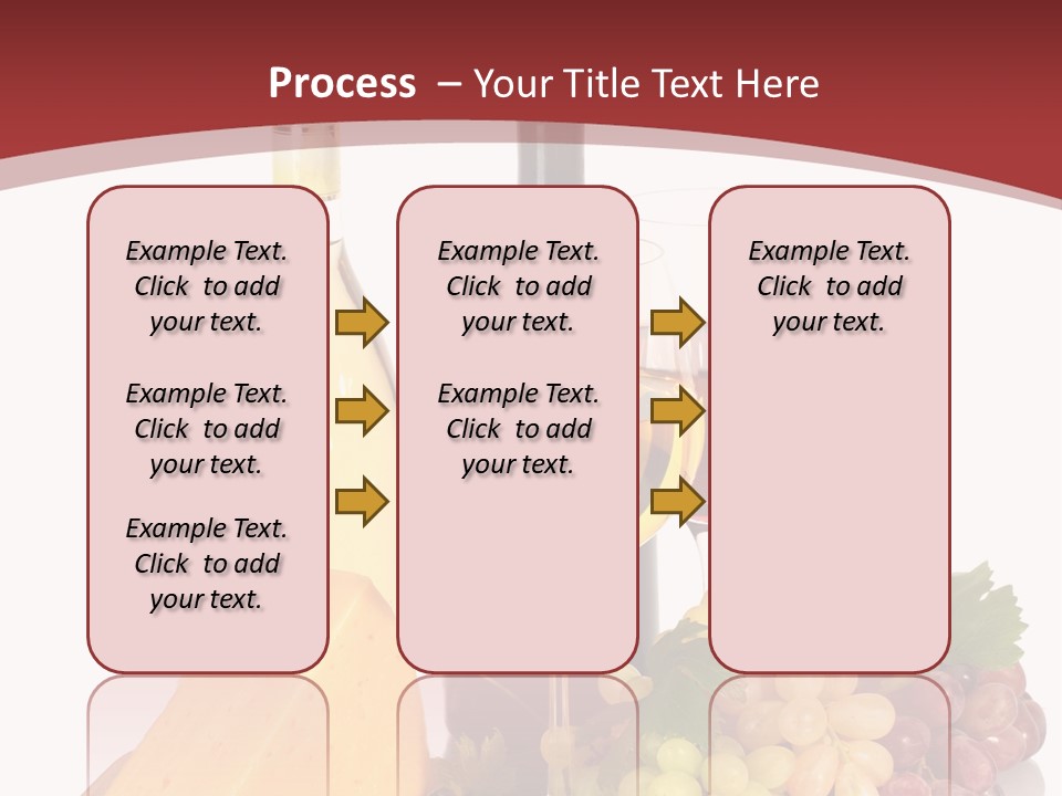 Cheese Leaves Snack PowerPoint Template
