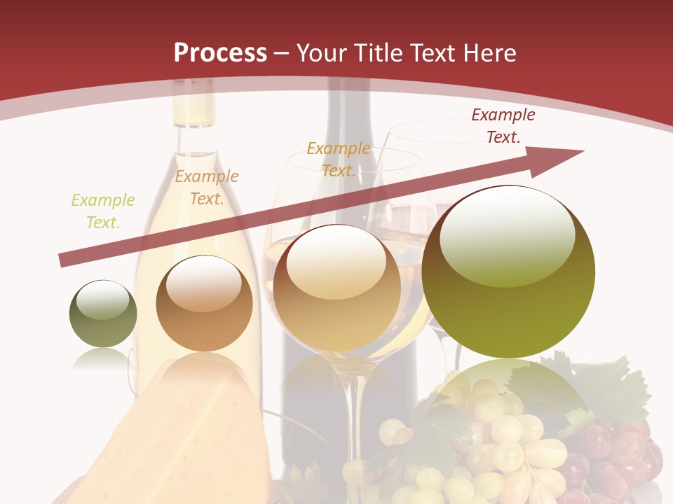 Cheese Leaves Snack PowerPoint Template