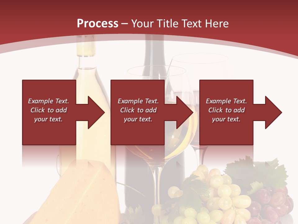 Cheese Leaves Snack PowerPoint Template