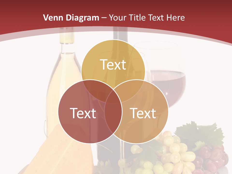 Cheese Leaves Snack PowerPoint Template