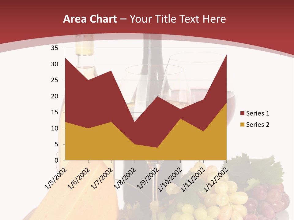 Cheese Leaves Snack PowerPoint Template