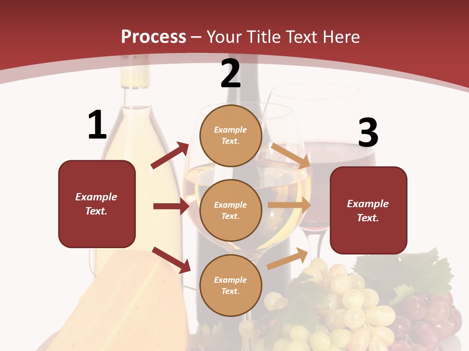 Cheese Leaves Snack PowerPoint Template