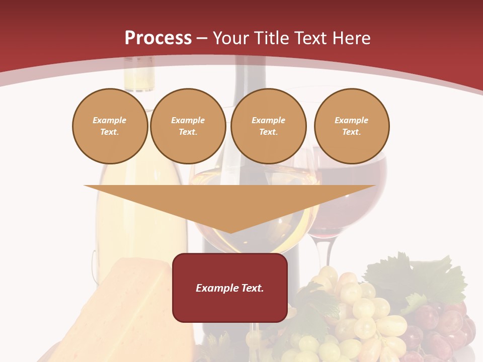 Cheese Leaves Snack PowerPoint Template