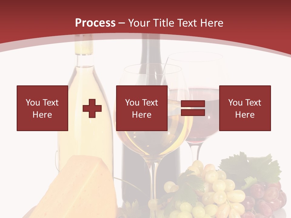 Cheese Leaves Snack PowerPoint Template