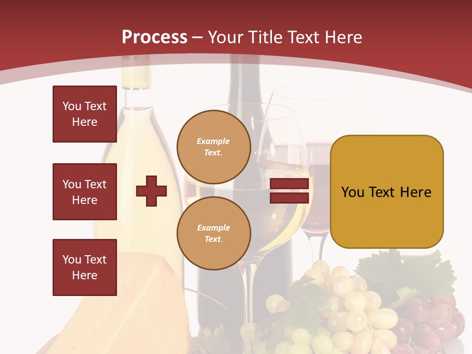 Cheese Leaves Snack PowerPoint Template