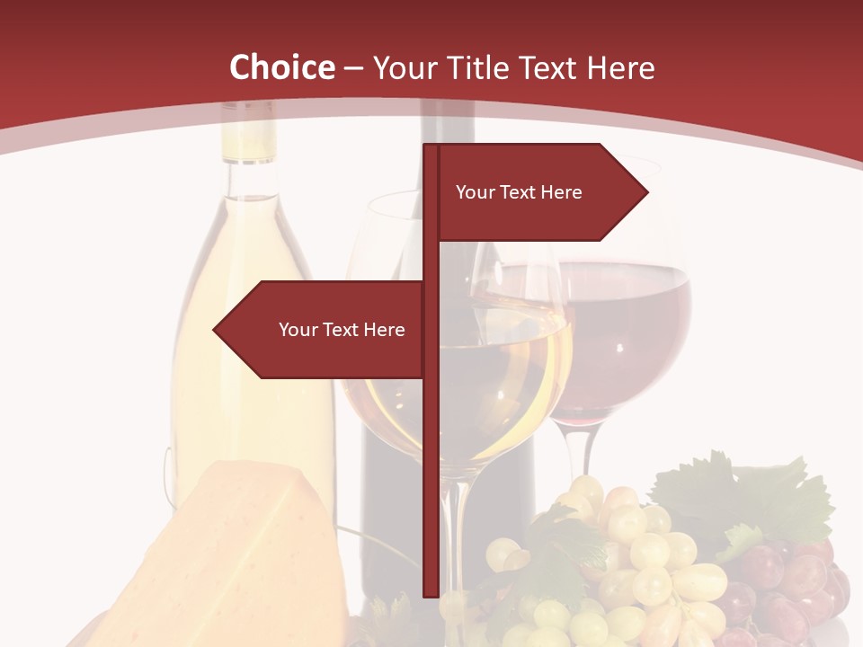 Cheese Leaves Snack PowerPoint Template