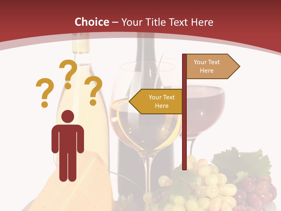 Cheese Leaves Snack PowerPoint Template