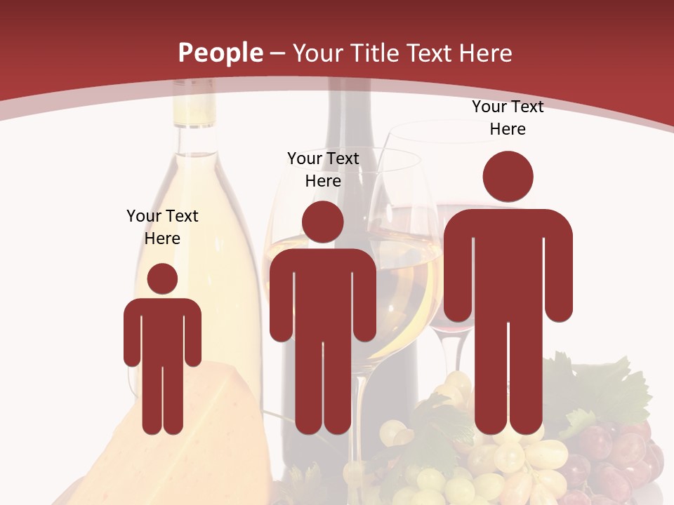 Cheese Leaves Snack PowerPoint Template