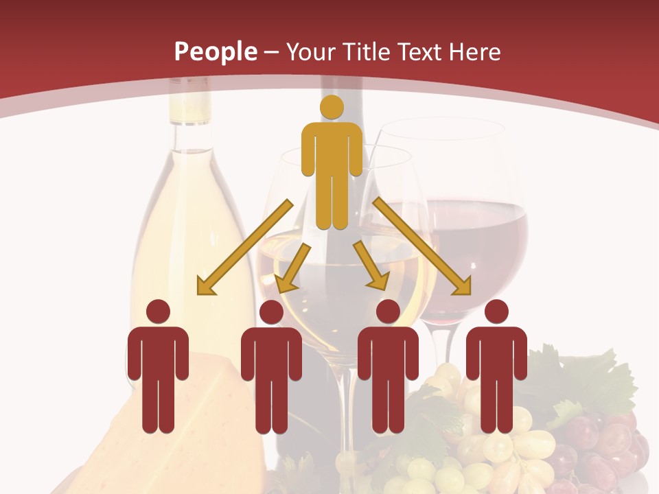 Cheese Leaves Snack PowerPoint Template