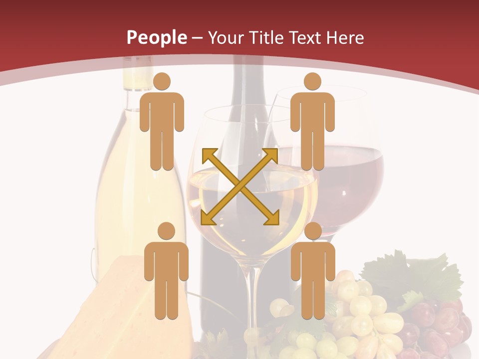 Cheese Leaves Snack PowerPoint Template