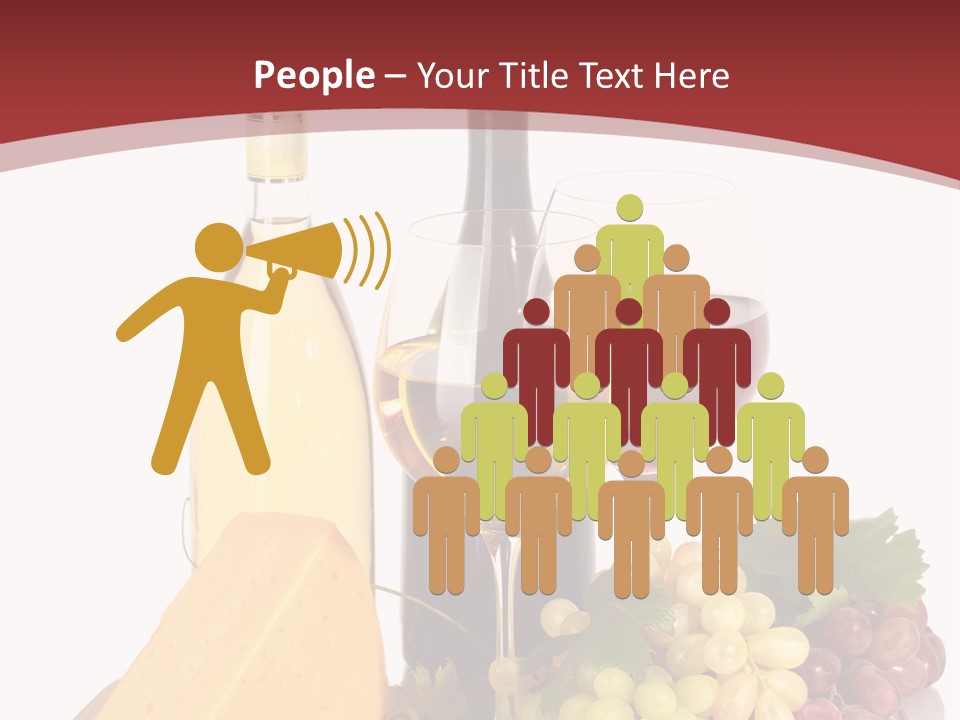 Cheese Leaves Snack PowerPoint Template