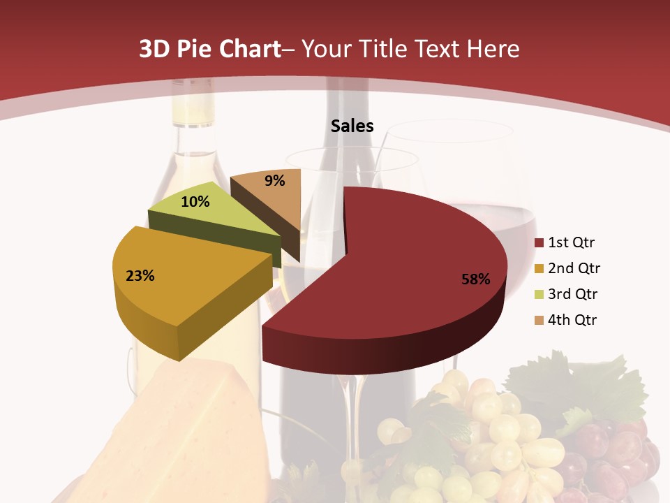 Cheese Leaves Snack PowerPoint Template