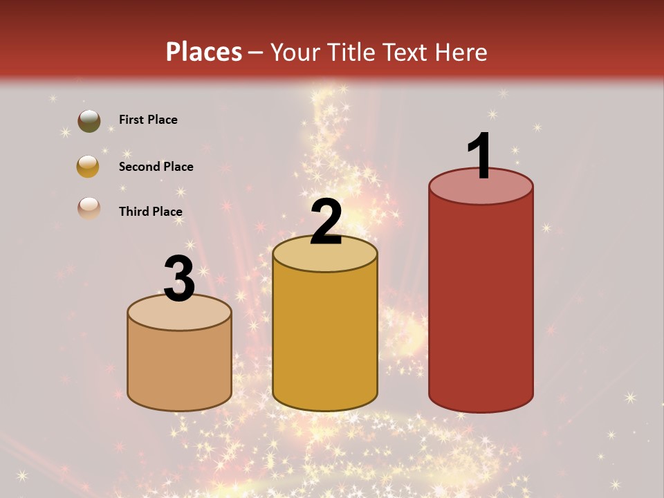 Celebration Season Gold PowerPoint Template
