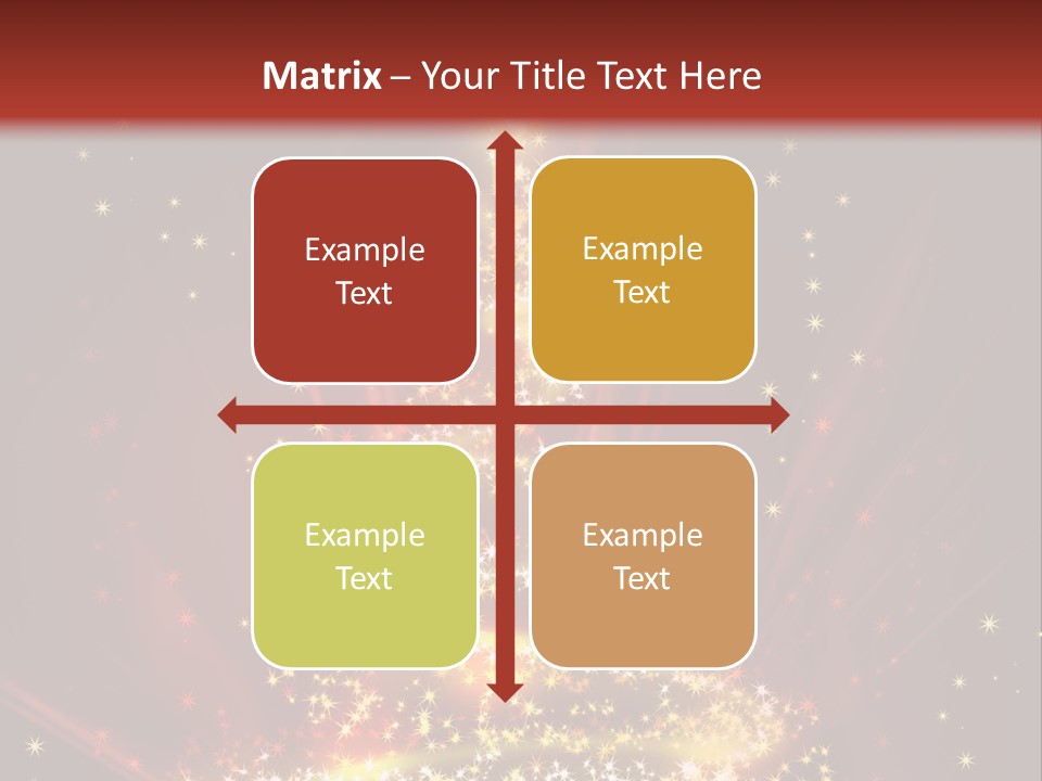 Celebration Season Gold PowerPoint Template