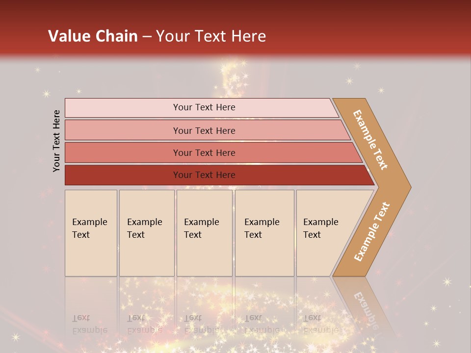 Celebration Season Gold PowerPoint Template