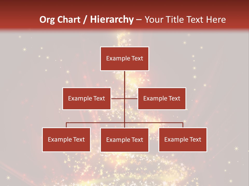 Celebration Season Gold PowerPoint Template